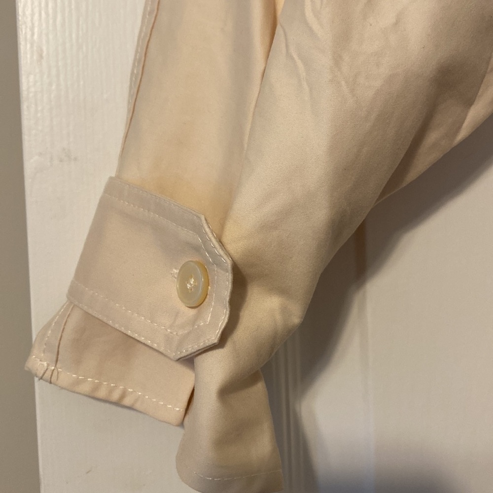 NWOT structured cream dress - Picture 11 of 15
